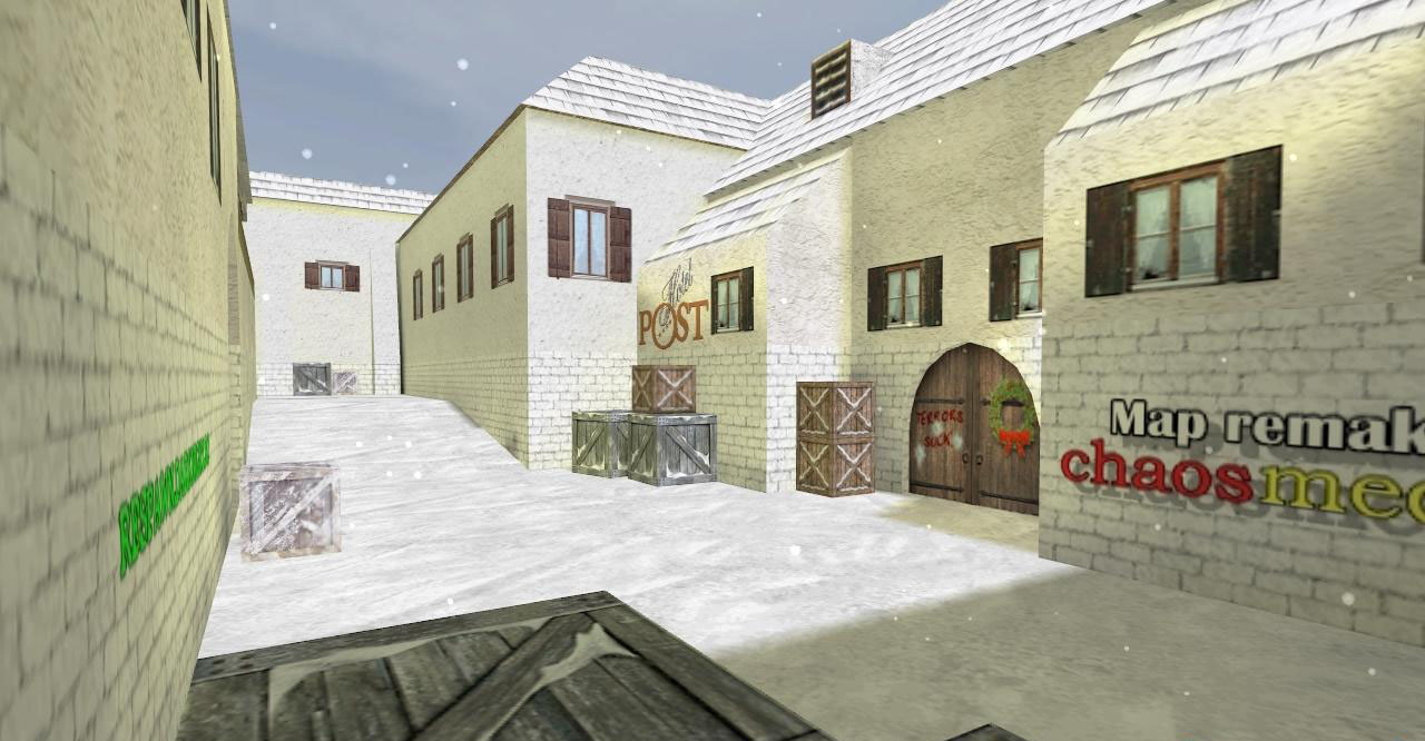 Скачать карту De_Inferno_Snow для CS 1.6