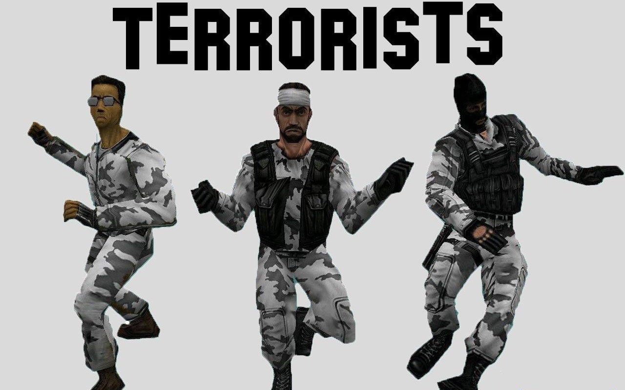 Скачать модели террористов «The Arctic Terrorists» для CS 1.6