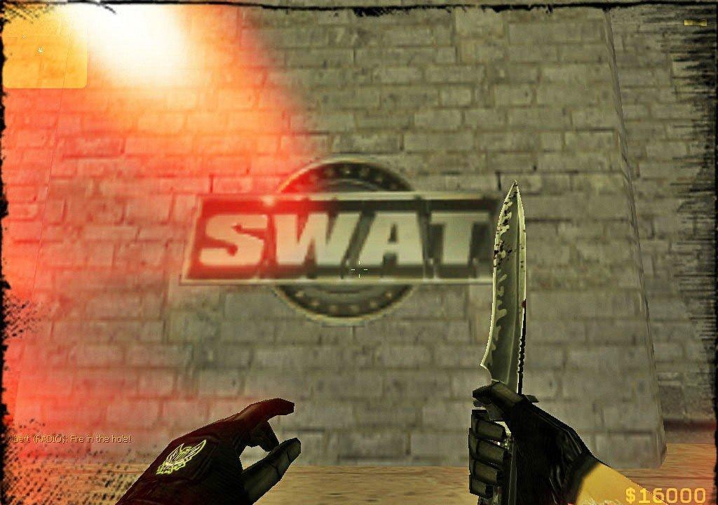 Скачать логотип «SWAT» для CS 1.6 бесплатно