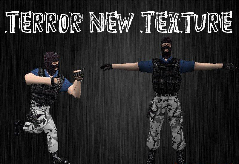 Скачать модель Terror (T) «New Texture» для CS 1.6